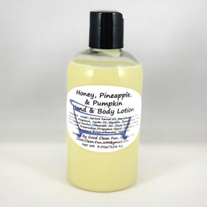 Honey, Pineapple, & Pumpkin Hand & Body Lotion