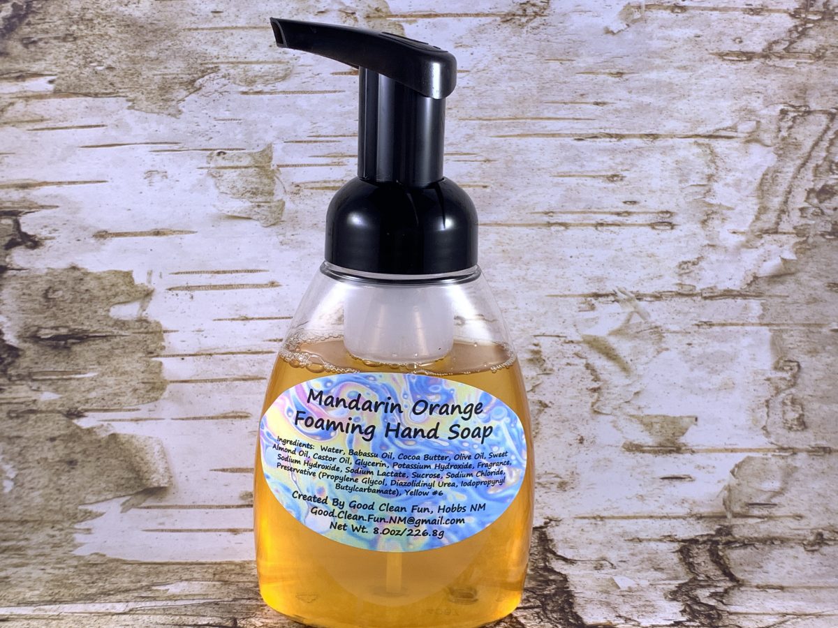 Mandarin Orange Foaming Hand Soap