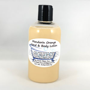 Mandarin Orange Hand and Body Lotion