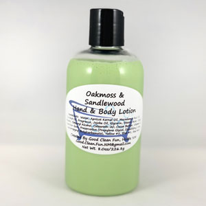Oakmoss & Sandalwood Hand & Body Lotion