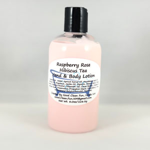 Raspberry Rose Hibiscus Tea Hand & Body Lotion